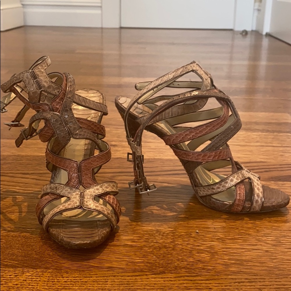 Strappy Brian Atwood heels